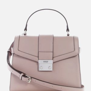 Guess Kimball Top Handle Crossbody Bag - Lavender