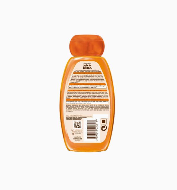 Garnier Whole Blends Kids 2-in1 Shampoo & Conditioner with Apricot and cotton flower - Image 4