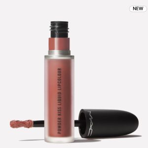 M.A.C POWDER KISS LIQUID LIPCOLOUR - Over The Taupe