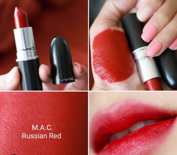 MAC Matte Lipstick - Russian Red - Image 2