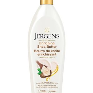 Jergens Enriching Shea Butter Moisturizer & Body Lotion for Dry Skin (620 mL)